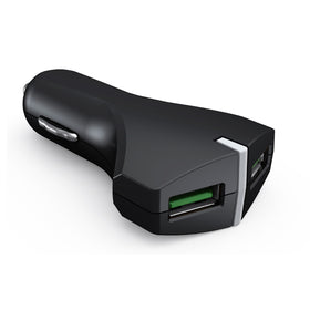 Car Charger, DC Socket Adapter Power 2-Port USB 36W Fast - TNKM49