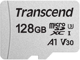 128GB Memory Card, MicroSDXC Class A1 U3 MicroSD High Speed Transcend - TNKV20