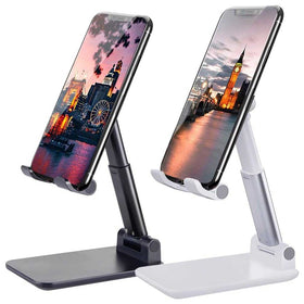Foldable 2 Pack Phone Stand, Fold-up Cradle Desktop Dock Portable Travel Holder - TNKXW230