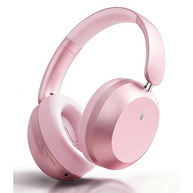 Pink Wireless Headphones, Earbuds Earphones w Mic Headset Foldable - TNKXW269