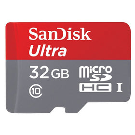 32GB Memory Card, MicroSDHC Class 10 MicroSD High Speed Sandisk Ultra - TNKG99