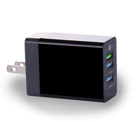 Home Charger, Travel One Fast Port 3-Port USB 6.8Amp 34W - TNKA61