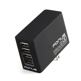 Home Charger, AC Plug Wall 6.8A 4-Port USB 34W - TNKK64