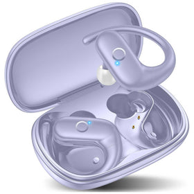 Wireless Ear-hook Earphones, Hands-free Charging Case True Stereo Over the Ear Headphones Bluetooth Earbuds - TNKXW143