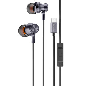 Wired TYPE-C Earphones, Earpieces Headset w Mic Magnetic Headphone USB-C Earbuds - TNKC96