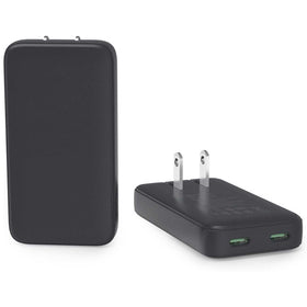 45W Wall Charger, Foldable Plug Adapter Power 2 USB-C Port Adaptive Fast - TNKXW191