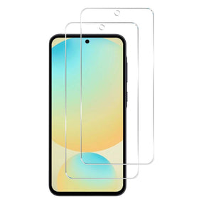 2 Pack Screen Protector, 9H Hardness (Fingerprint Unlock) Full Cover HD Clear Tempered Glass - TNK2SP87