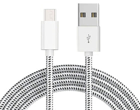 6ft USB Cable, Wire Power Cord Charger MicroUSB - TNKF71
