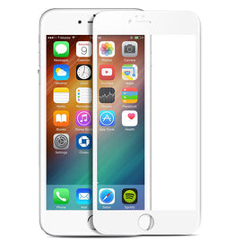 Screen Protector, Full Cover 3D Curved Edge White Matte Ceramics - TNKF64