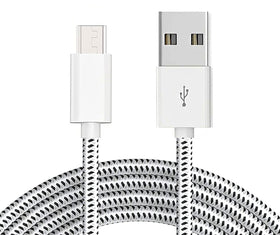 3ft USB Cable, Wire Power Cord Charger MicroUSB - TNKM15