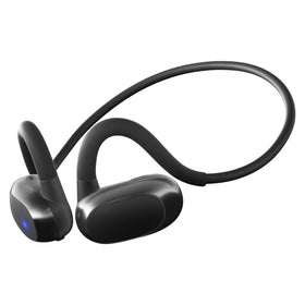 Bone Conduction Wireless Headphones, Hands-free Mic Hi-Fi Sound Earbuds Headset Neckband Open-Ear Sports Earphones - TNKF21