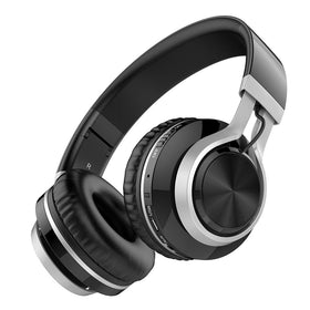 Wireless Headphones, Earphones Hands-free w Mic Headset Foldable - TNKL83