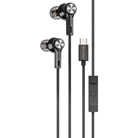 Wired TYPE-C Earphones, Earpieces Headset w Mic Magnetic Headphone USB-C Earbuds - TNKC89
