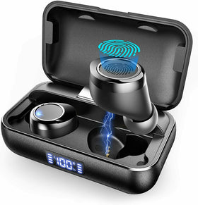 TWS Earphones, Headset True Stereo Headphones Earbuds Wireless - TNKK50