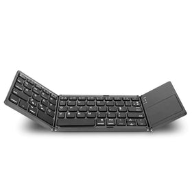 Wireless Keyboard, Compact Portable Rechargeable Folding - TNKL66