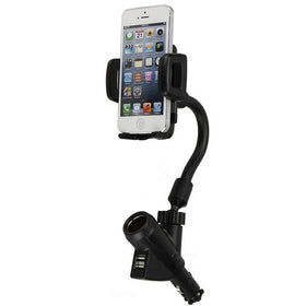 Car Mount, Cradle USB Port DC Socket Holder Charger - TNKD69