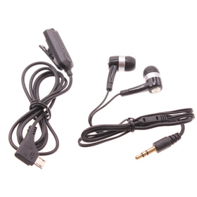 Wired Earphones, Earbuds Headset MicroUSB Handsfree Mic Headphones - TNKM23