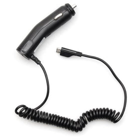 Car Charger, Adapter Power Cable Coiled Micro-USB - TNKB22