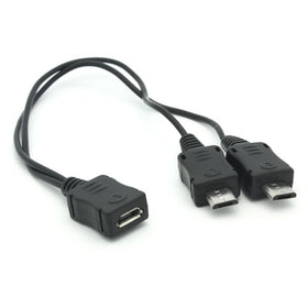 Micro-USB Splitter, Adapter Charger 2-Port - TNKS76