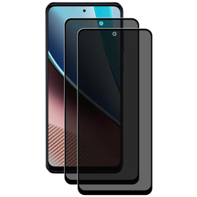 2 Pack Privacy Screen Protector, 3D Edge Anti-Peep 9H Hardness Anti-Spy Tempered Glass - TNK2V60