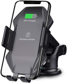 Car Wireless Charger Mount, Dock Auto Sensor Fast Charge Holder Dashboard Air Vent - TNKA75