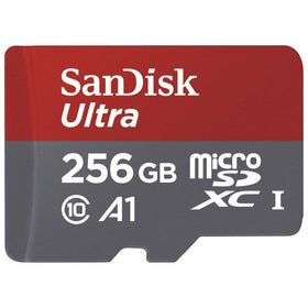 256GB Memory Card, MicroSDXC Class 10 MicroSD High Speed Sandisk Ultra - TNKV06