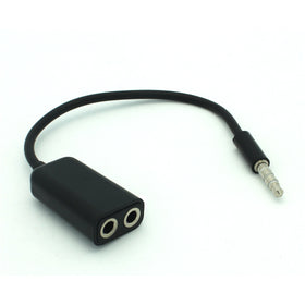 Headphones Splitter, Audio Jack Adaptor Dual Headset Port Earphone Adapter 3.5mm - TNKG85