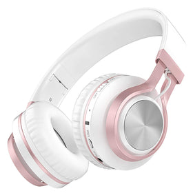 Wireless Headphones, Earphones Hands-free w Mic Headset Foldable - TNKE50
