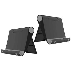 2 Pack Portable Fold-up Stand, Dock Cradle Desktop Travel Holder - TNKXW207