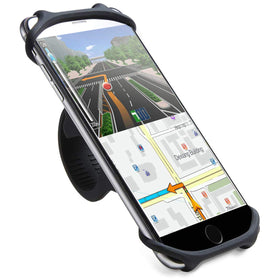Bicycle Mount, Strap Non-Slip Bike Silicone Holder Handlebar - TNKG11