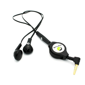 Retractable Earphones, Earbuds Handsfree Headset Hands-free Headphones - TNKB63