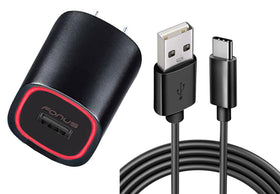 Home Charger, Power 6ft TYPE-C USB Cable 2.4A - TNKA07