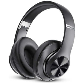 Wireless Headphones, Earbuds Earphones w Mic Headset Foldable - TNKXW128