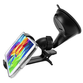 Car Mount, Swivel Cradle Holder Windshield Dash - TNKK56